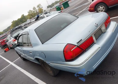 2001 Mercury Grand Marquis Gs z USA, uszkodzony, nr VIN 2MEFM74W01X629717